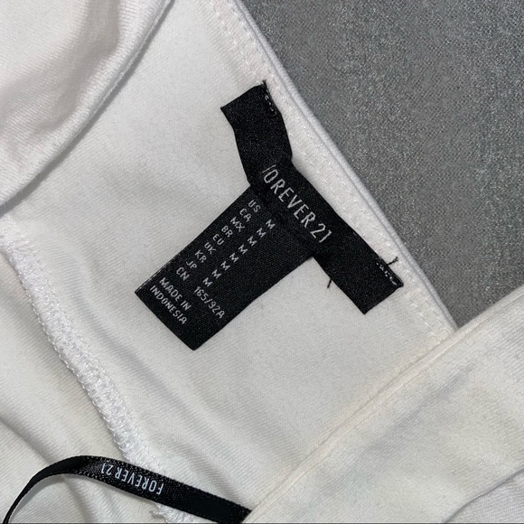 Forever 21 white bra top - Picture 4 of 4